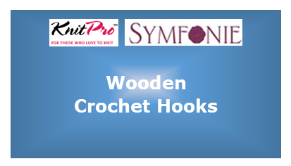 Knitpro Symfonie Wood - Single Ended Crochet Hooks
